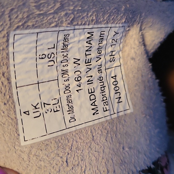 Dr Martin Lace Up Floral Lace-Up Boots - Picture 10 of 11